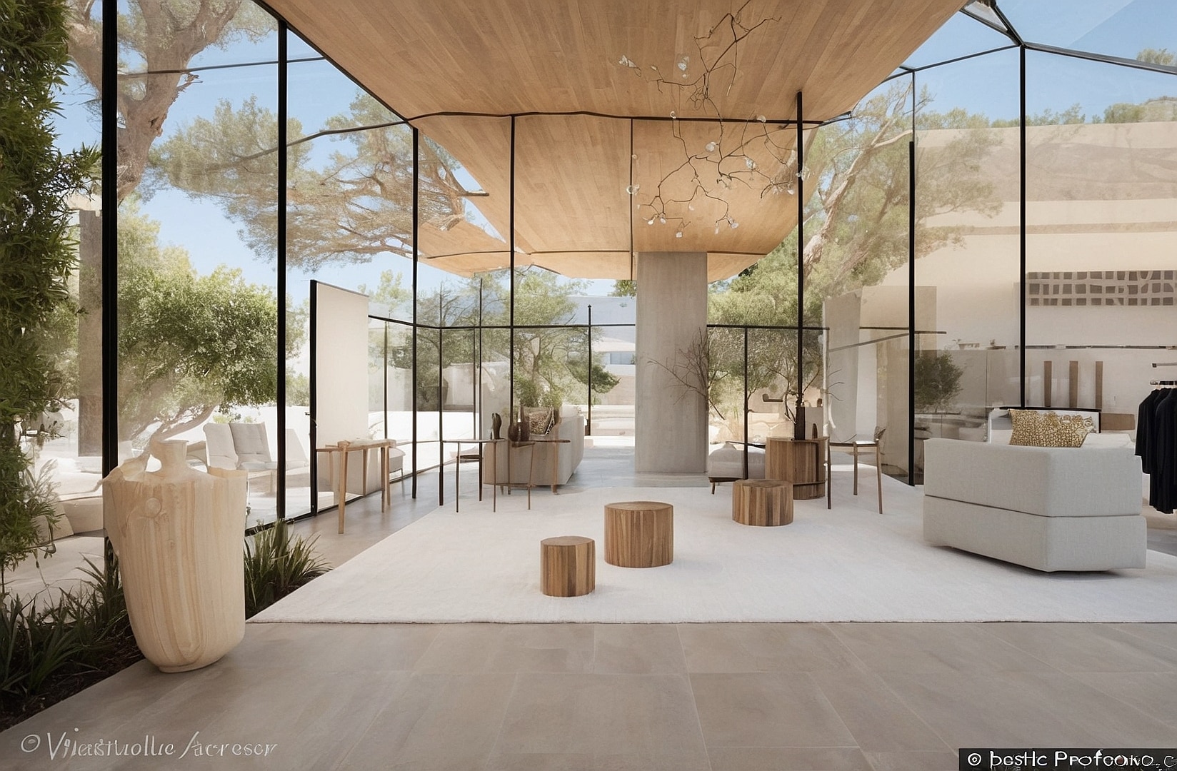 estilista trabajando en un cliente